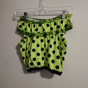 Vintage 80's Neon Green 5 Piece outfit